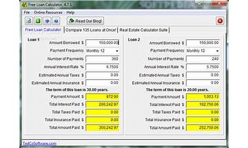Loan Calc for Windows - Download it from Habererciyes for free